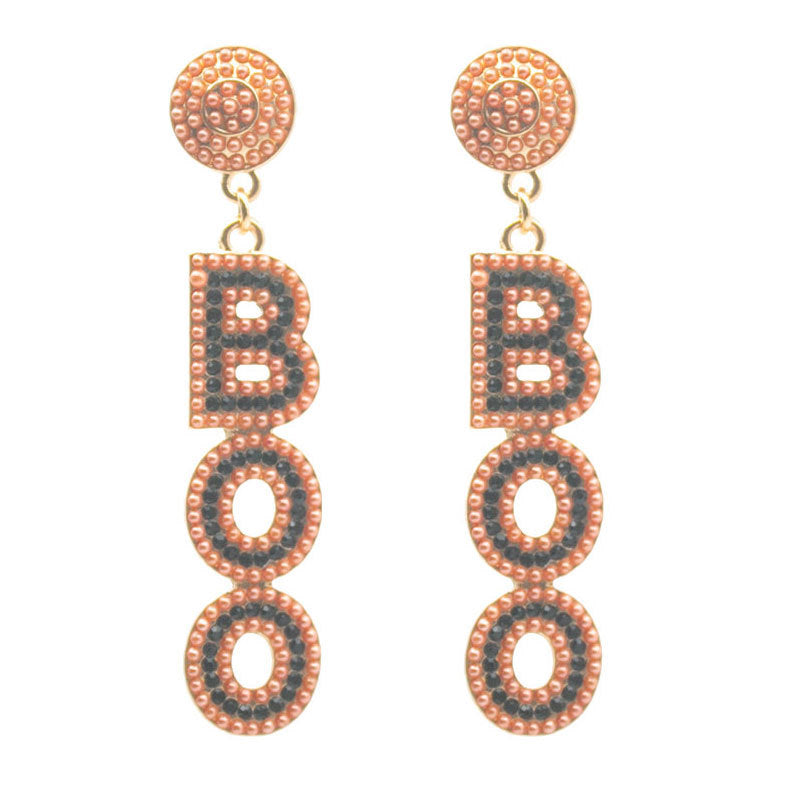 Artistic Skull-Inspired Drop Earrings Kalsten