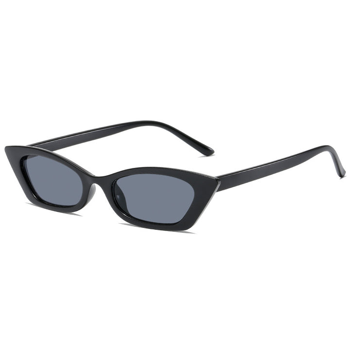 Women's fashionable cat-eye sunglasses with transparent frame Kalsten