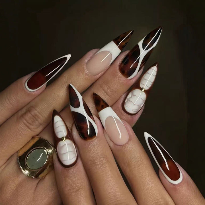 Artistic Stiletto Nail Enhancements