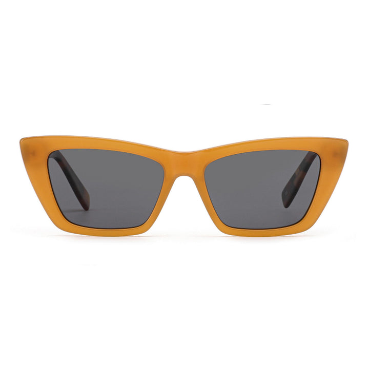 Women's sunglasses in trendy, geometric design with high-quality plastic frame Kalsten