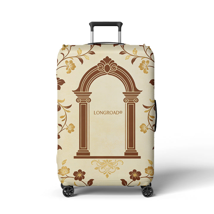 Women's Travel Trolley Kalsten  with elegant baroque pattern
