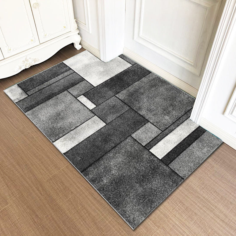 Geometric Patterned Indoor Mat