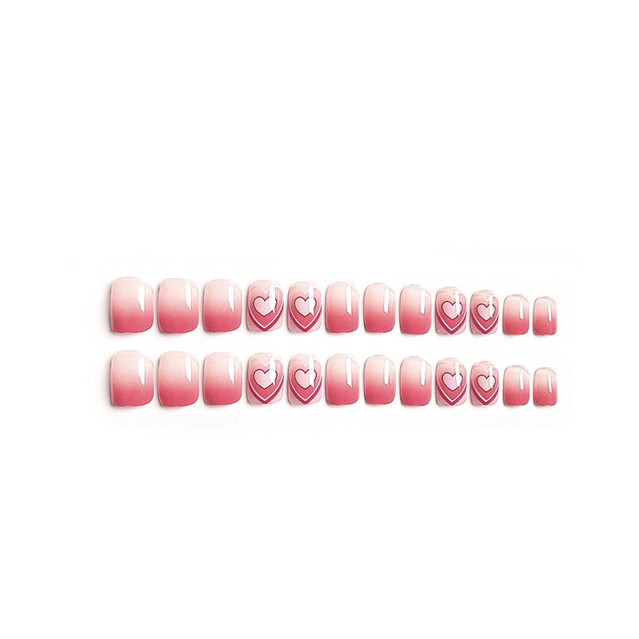 Artistic Heart Design Press-On Nail Set Kalsten 178815*10mm0446
