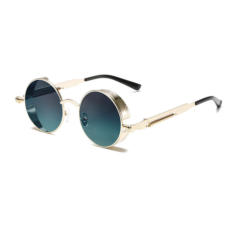 Retro Round Frame Sunglasses Kalsten