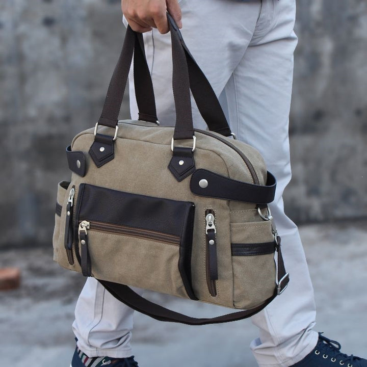 Shoulder bag with multiple compartments and comfortable carrying system Kalsten