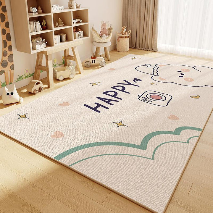 Playful Cartoon-Themed Area Rug