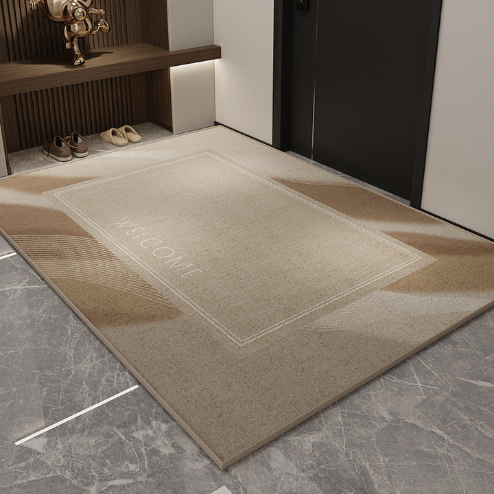 Elegant Tropical-Themed Entryway Mat Kalsten