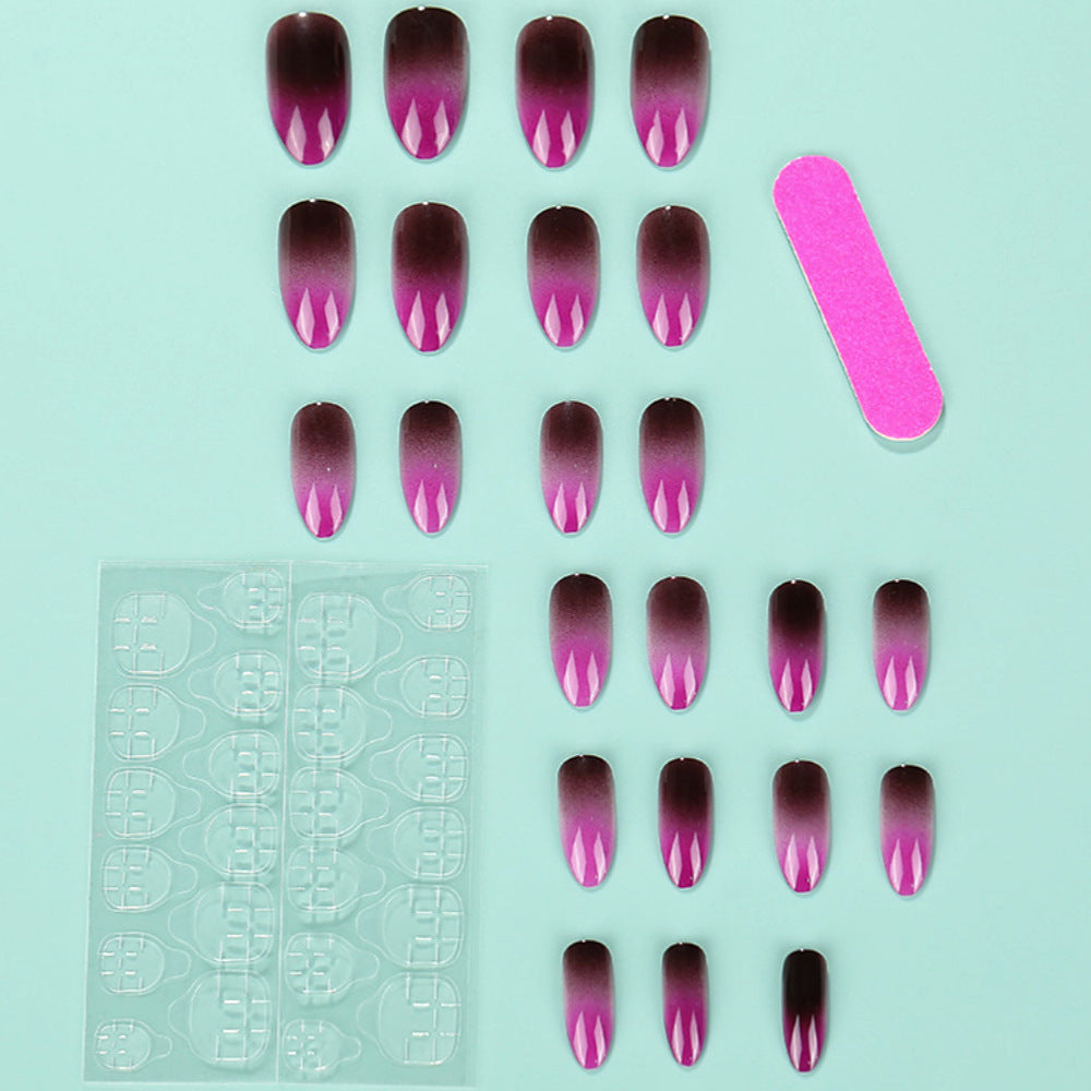 Artificial nails with modern ombre effect Kalsten