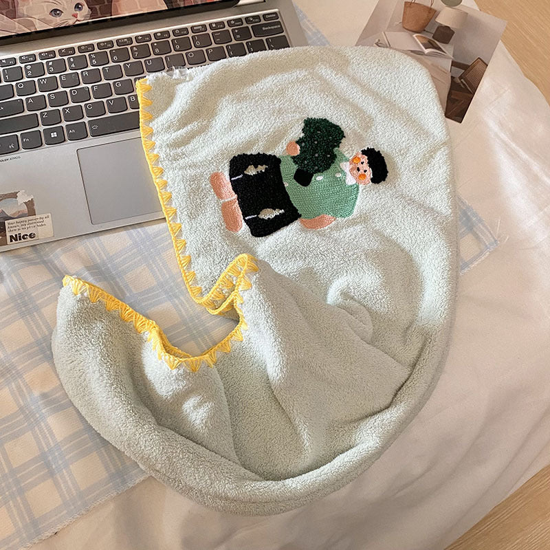 Cozy sauna blanket with playful design Kalsten