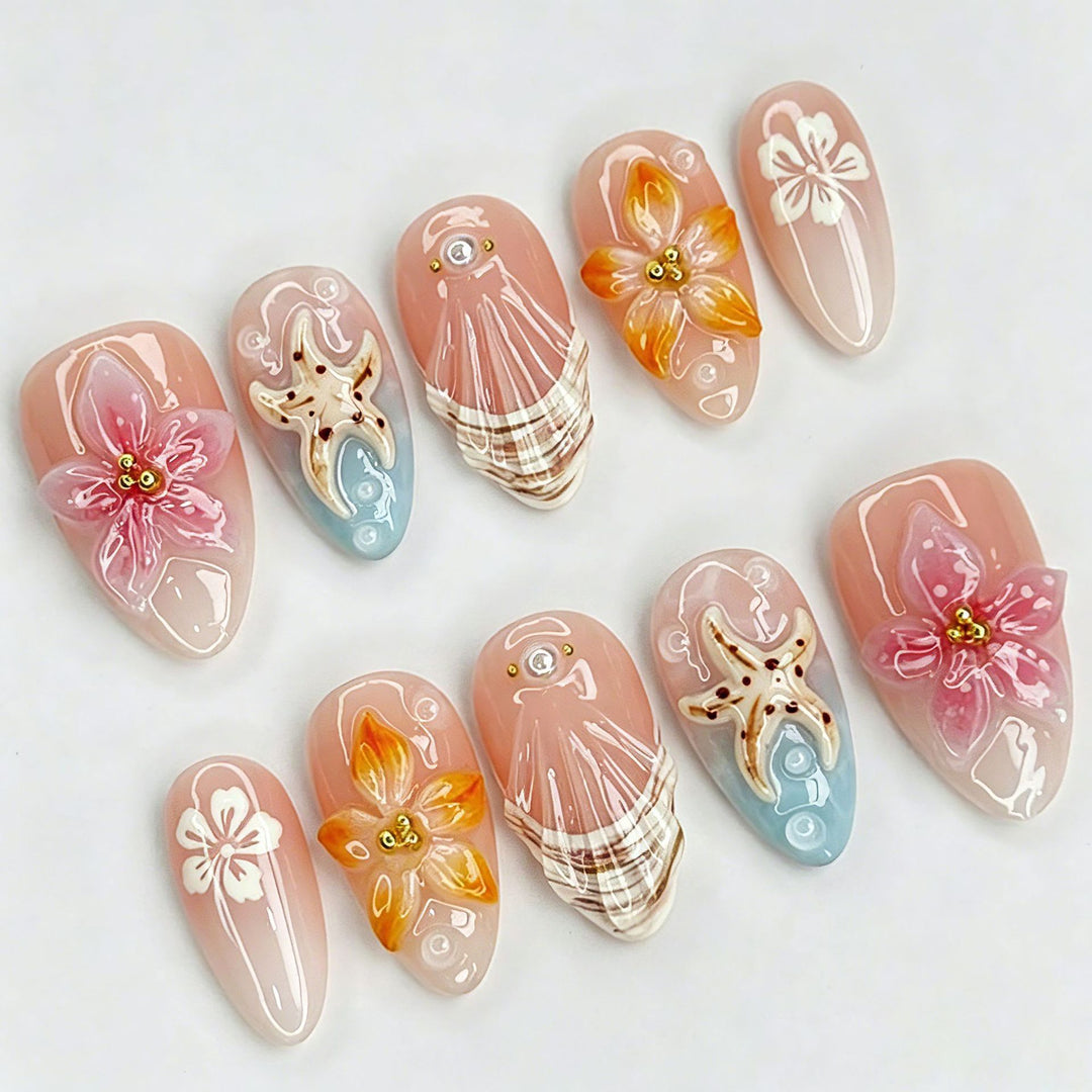 Luxury Nail Art Set with Galactic Designs Kalsten