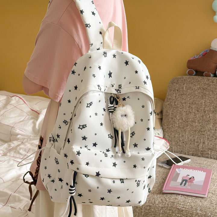 Casual Lightweight Star-Printed Backpack Kalsten