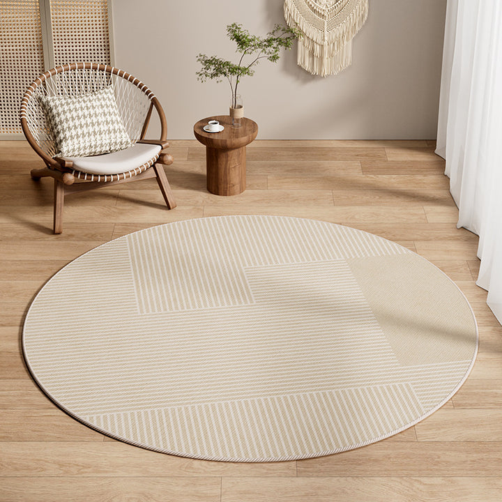 Round Bohemian Area Rug Kalsten