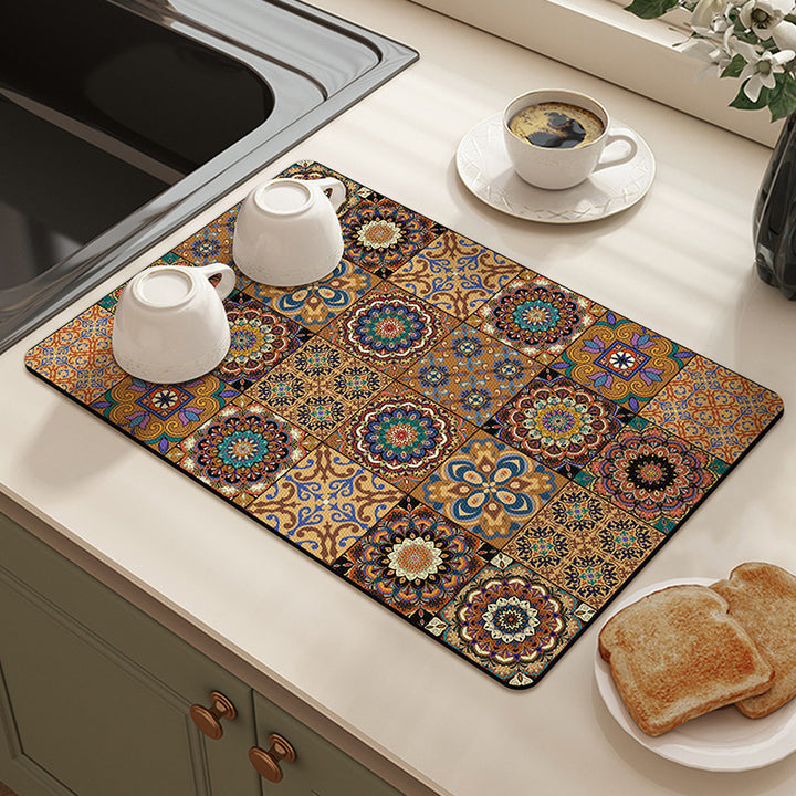 Decorative Kitchen Comfort Mat Kalsten