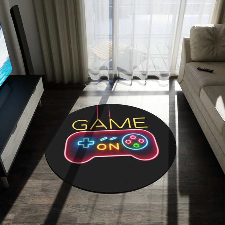 Football-Themed Area Rug Kalsten