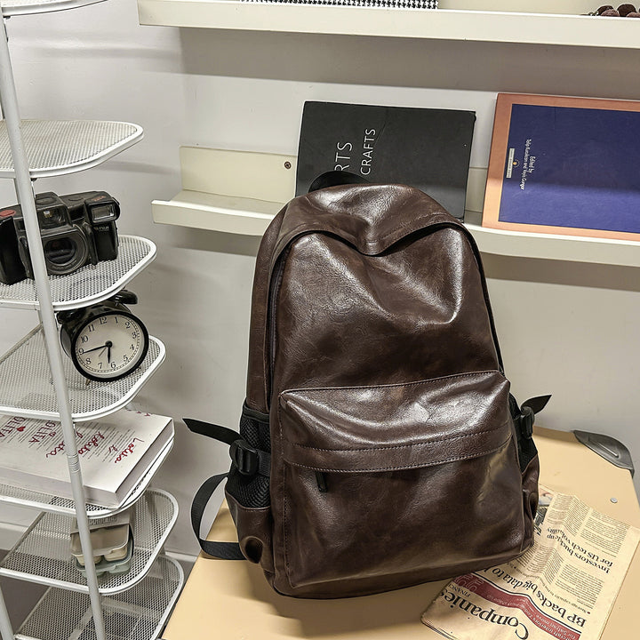 Stylish Faux Leather Backpack Kalsten