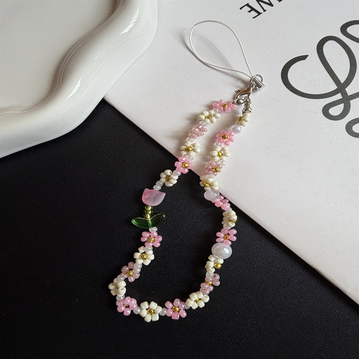 Floral Beaded Eyewear Holder Kalsten