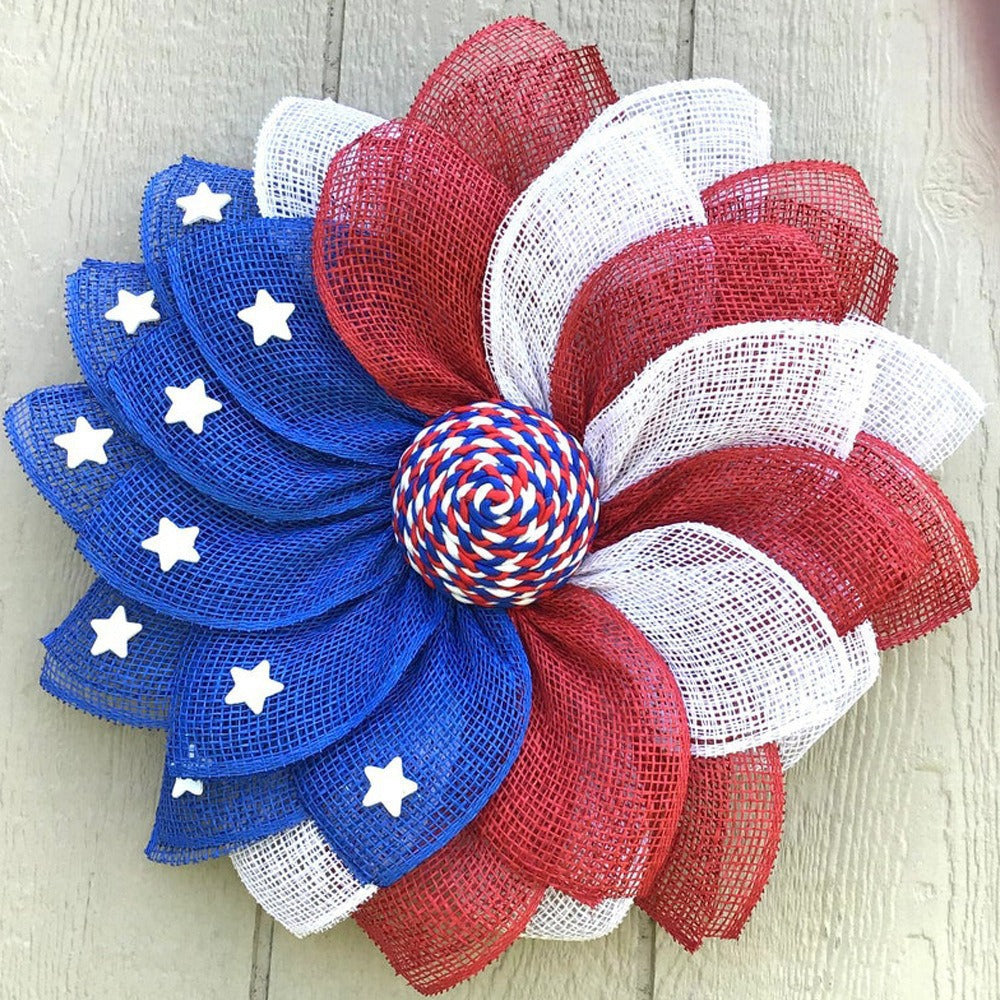 Decorative Starburst Floral Brooch