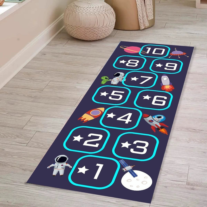 Playful Hopscotch Rug