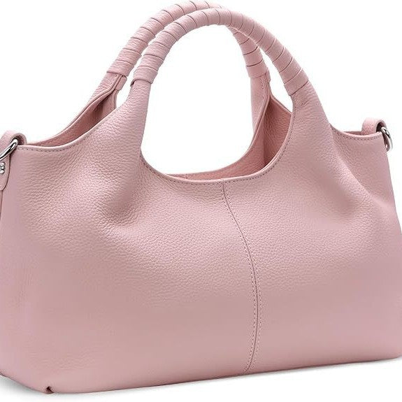 Elegant Leather Handbag Kalsten