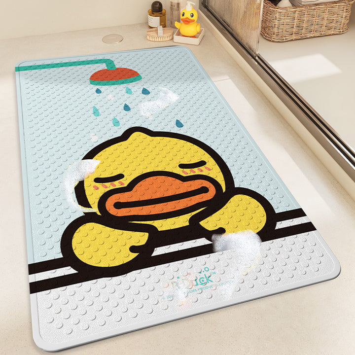 Playful Cartoon Shower Mat Kalsten