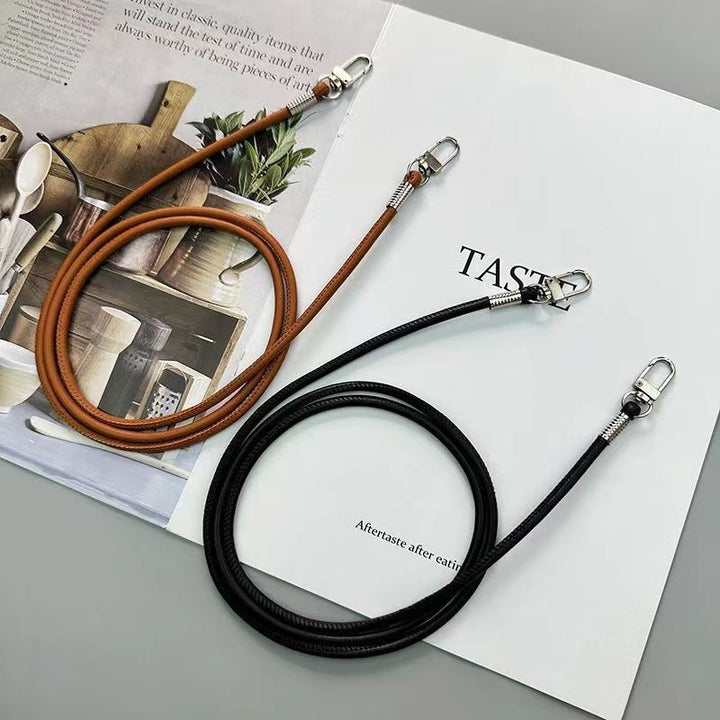 Durable Leather Double Strap Lanyard Kalsten