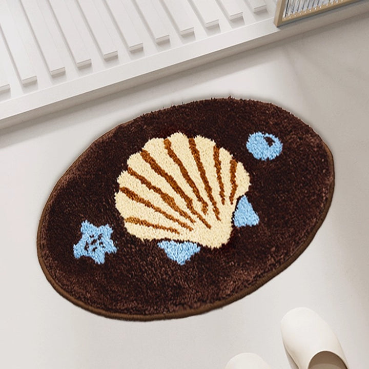 Plush Cat-Themed Area Rug
