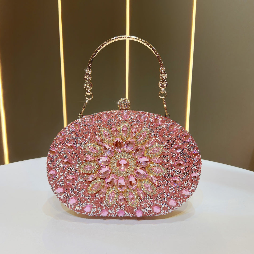 Decorative Bejeweled Evening Handbag