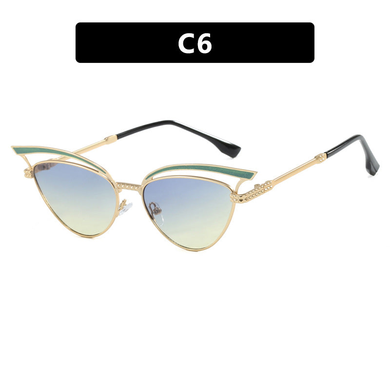 Women's Cat-Eye Glasses with Filigree Design Element Kalsten