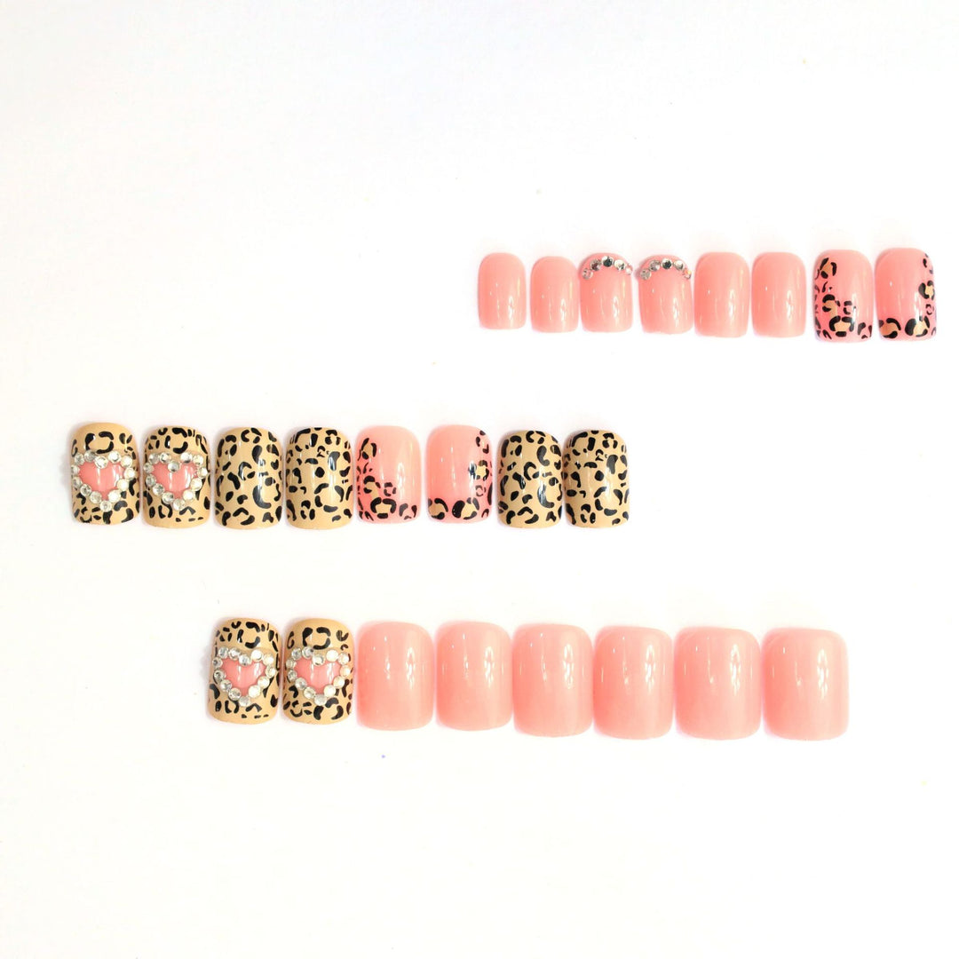 Stylish Leopard Print Nail Art Kalsten