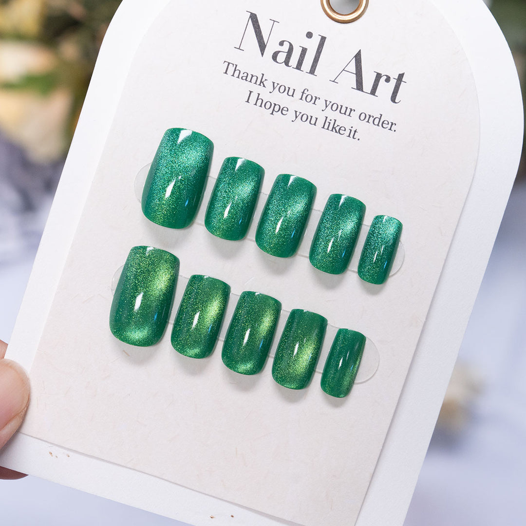 Glossy Ombre Nail Art