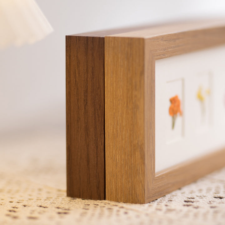 Artistic Nature-Inspired Shadow Box Frame