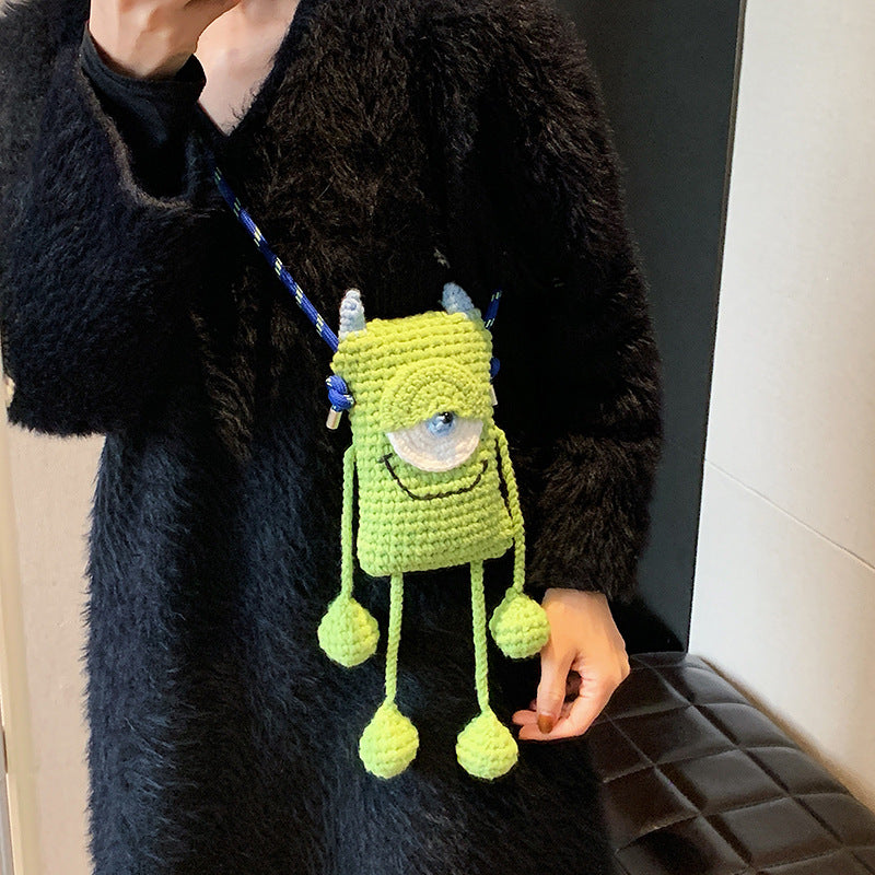 Crochet Character Mini Backpack