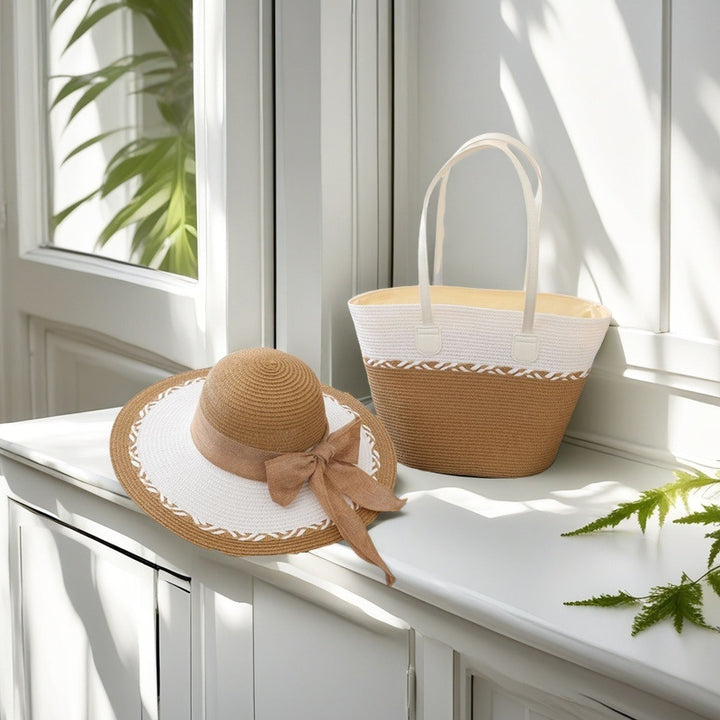 Stylish Sun Hat and Practical Beach Bag Kalsten