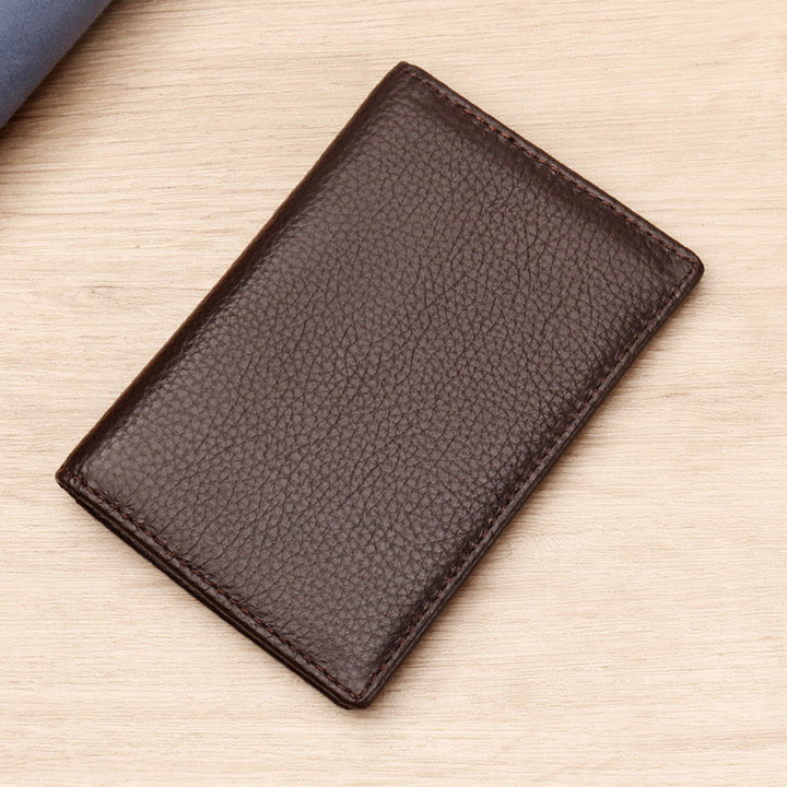 Premium Textured Leather Card Holder kalsten