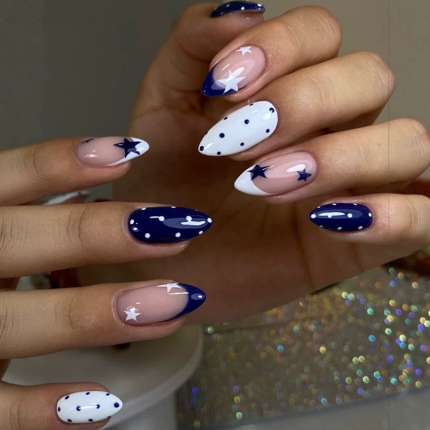 Starry-Themed Press-On Nails Kalsten