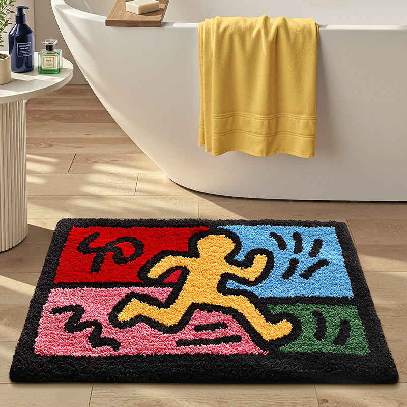 Cartoon Character Bath Mat Kalsten
