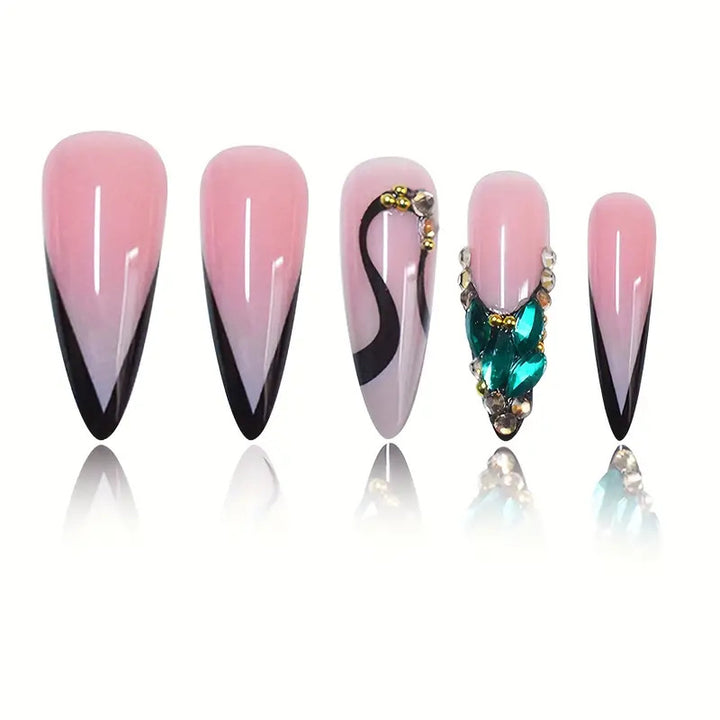 Decorative Acrylic Nail Extensions Kalsten