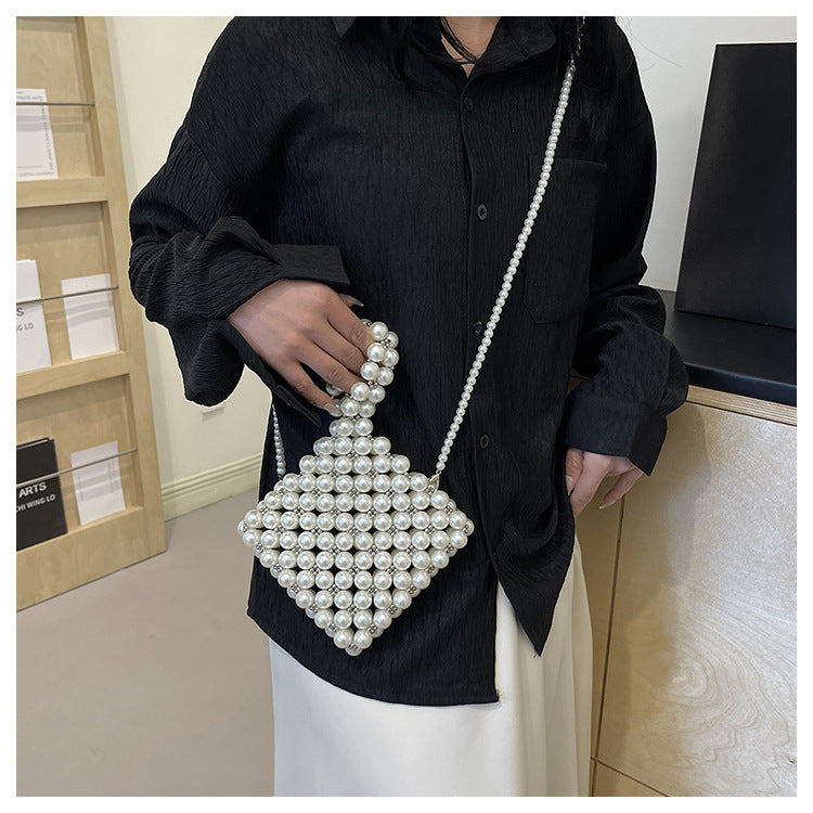 Stylish Beaded Evening Clutch