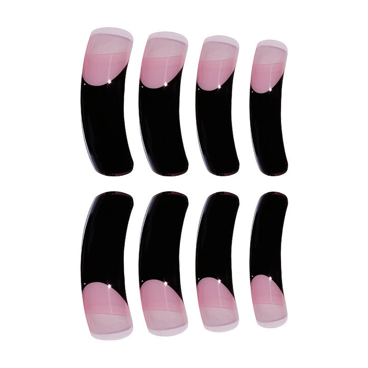 Long Elegant French Tip Nail Extensions Kalsten