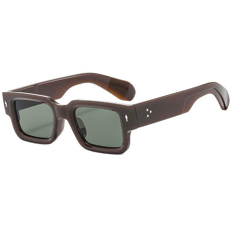 Women's fashionable square sunglasses with sturdy frame Kalsten