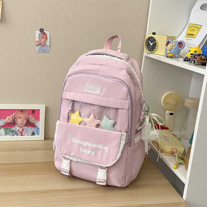 Transparent Window Backpack Kalsten