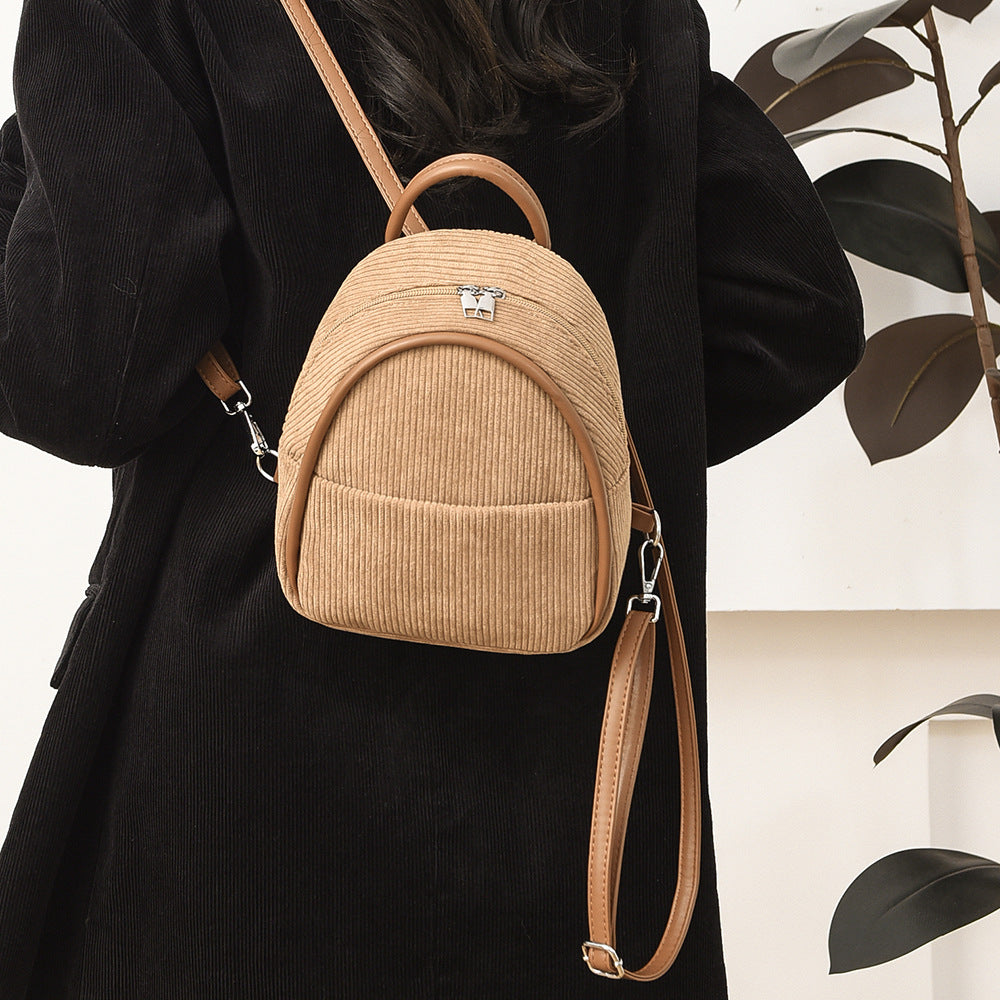 Corduroy Mini Backpack Kalsten
