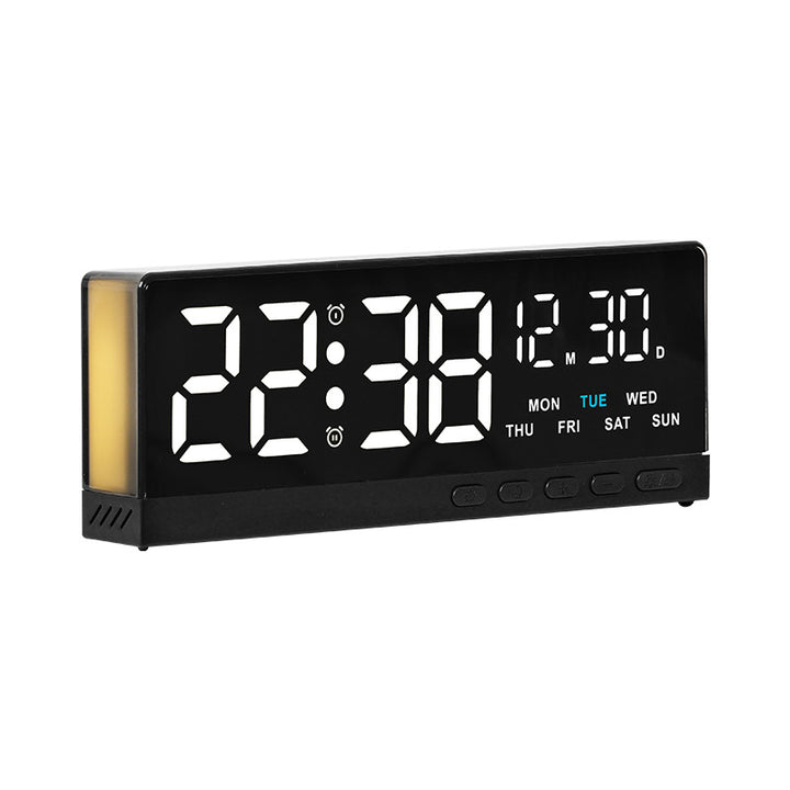 Digital radio alarm clock with large LED display and multifunctional settings Kalsten