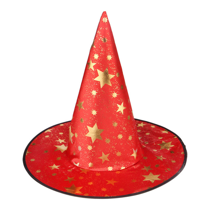 Glitter Starry Witch Hat