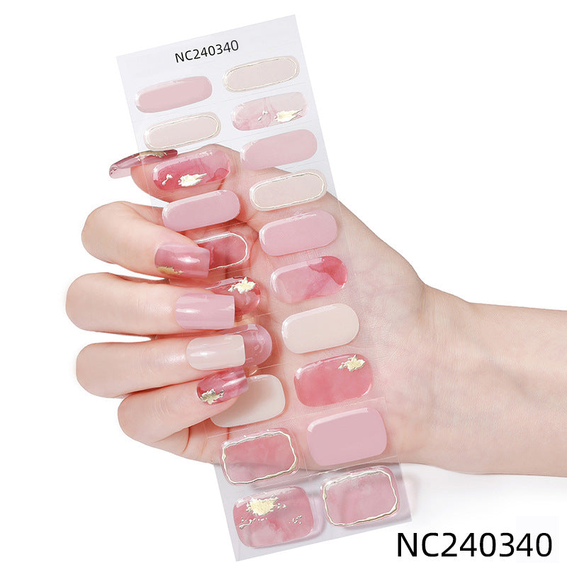 Glittery Nail Stickers