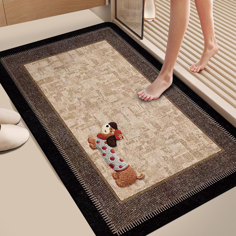 Fun Cat-Themed Bath Mat Kalsten