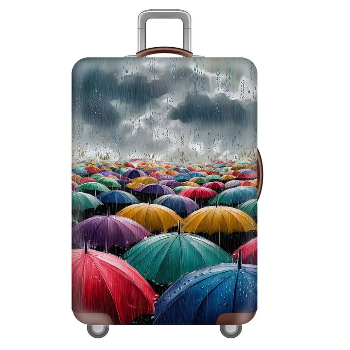 Unisex Hard Shell Suitcase with Dreamy Landscape Design Kalsten