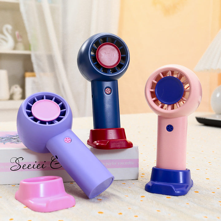 Women Portable Mini Hand Fan with USB Port Kalsten