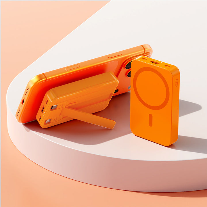 Portable power bank with magnetic function and integrated stand Kalsten
