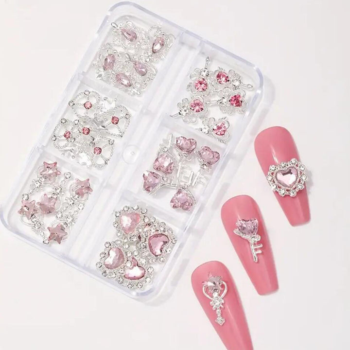 Decorative Nail Charms Set